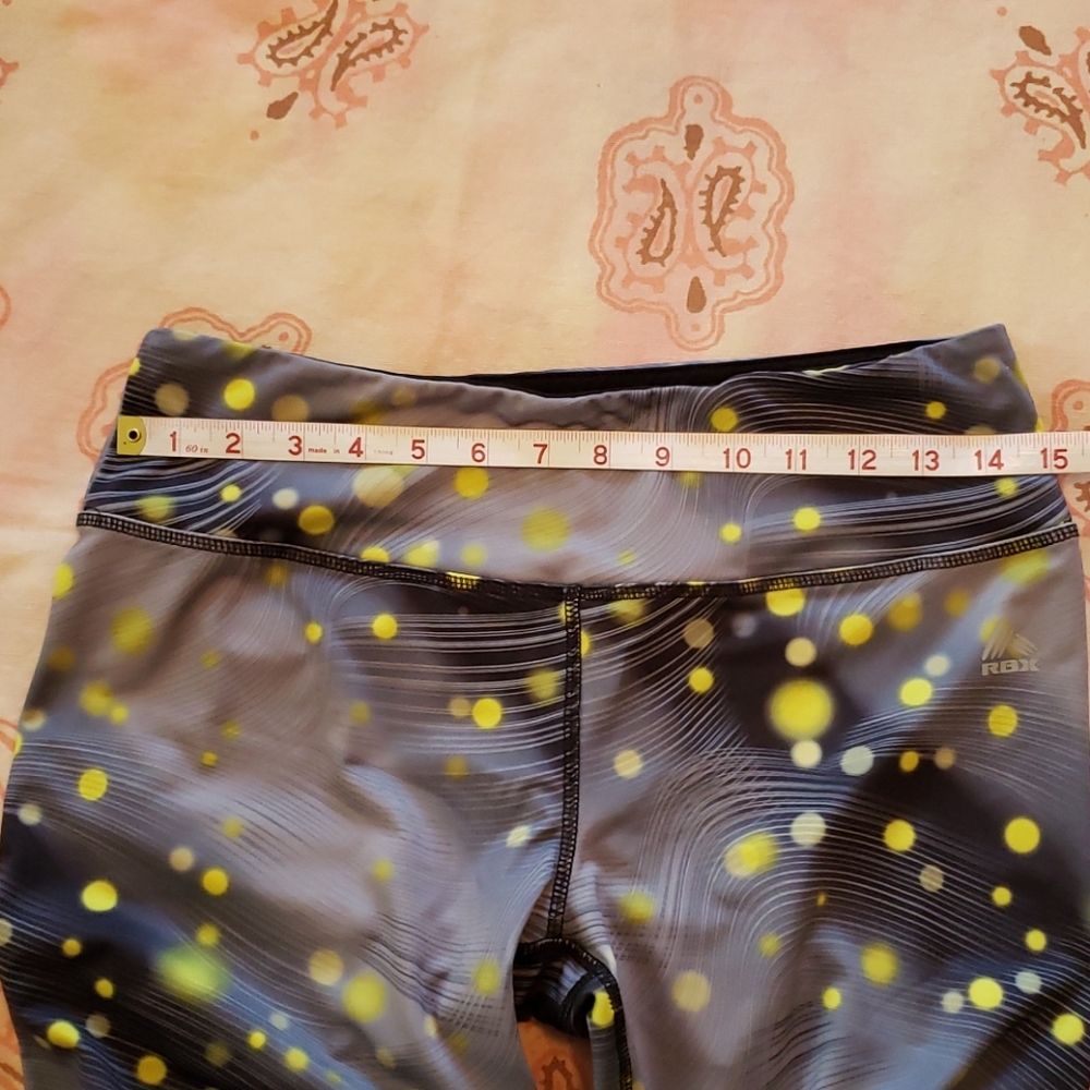 Workout Pants. Yoga Athletic. Spots Lights Stripes - Picture 6 of 9